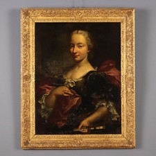 Tableau Ancien Portrait d'une