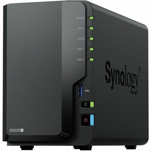 Synology ds225 bay nas - synology, 2-bay