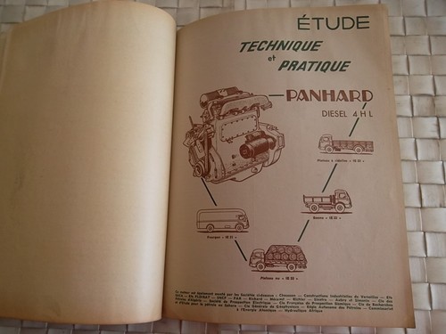 Revue technique panhard - panhard, hl