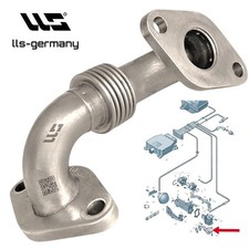 Conduite AGR-Ventil Pour SEAT Altea / XL Toledo Leon II 2.0 TDI 03G131521T