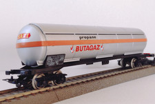 JOUEF 6511 HO Wagon Citerne Pare Soleil BUTAGAZ SNCF Uahs 1/87 1:87