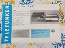 Ancienne publicite telefunken - publicite,