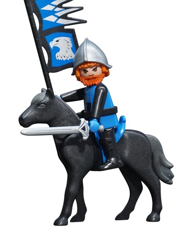 Playmobil chevalier cheval - chevalier, à