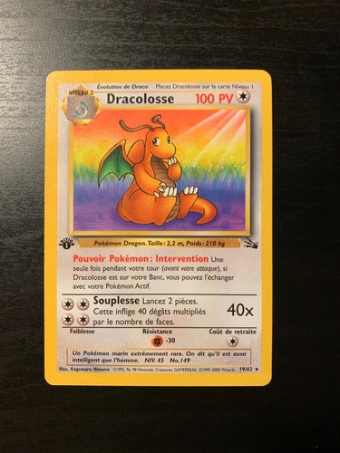 Carte pokémon dracolosse - :,