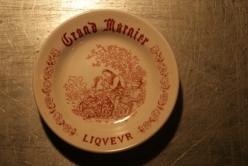 Petite assiette publicitaire