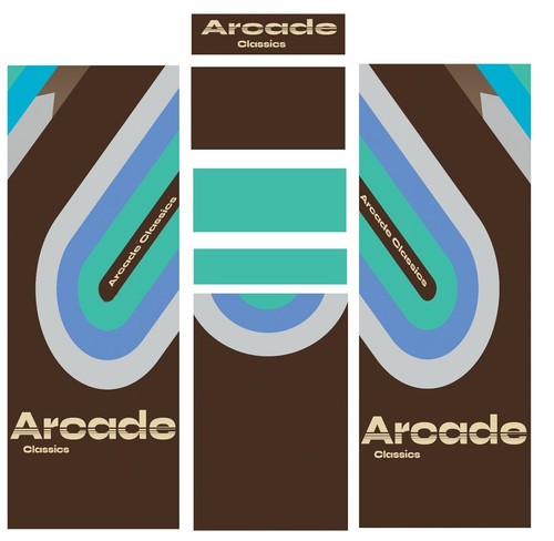 Stickers arcade classics - arcade,
