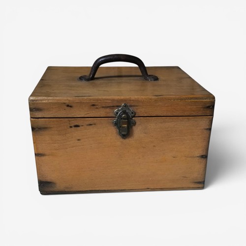 Boîte ancienne bois - boîte,