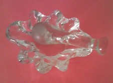 Cendrier avec pilon en cristal