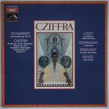 GYORGY CZIFFRA / SCHUBERT - CHOPIN - LISZT - DOHNANYI - DEBUSSY - RAVEL / EMI