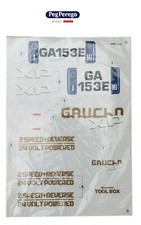 PEG PEREGO Adhésifs Gaucho XP Voiture MMEV1610 -nuovo-italia