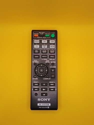 Sony adu079 télécommande - sony, rm-adu079