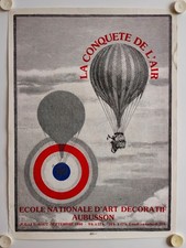 Affiche LA CONQUÊTE DE L'AIR