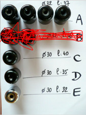 EMBOUT DE GUIDON MOTO SUZUKI