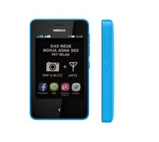 Nokia asha 503 bleu - asha, en