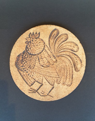 Superbe ceramique ancienne - ancienne, coq