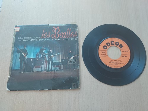 45t the beatles roll over - beatles,