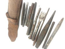 Ciseaux tailleur pierre ancien