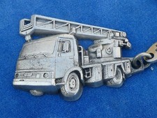 RARE TOP ++ PORTE-CLES 3D Key ring - UNIC / IVECO - CAMION POMPIER F. Truck