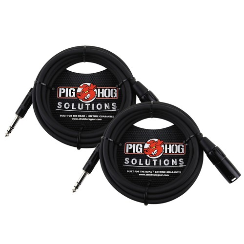 Pig hog trs to - 1/4", xlr