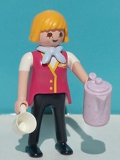 PLAYMOBIL FIGURINE SERVEUSE D'HÔTEL ref 5265 9539 5270 5269 5268 5989 5270