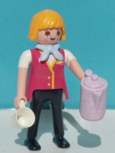 Playmobil figurine serveuse - playmobil,