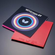 Feuille de ping-pong rouge caoutchouc tennis de table Butterfly Tenergy 64...