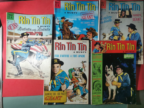 Rintintin rusty géant lot - ,