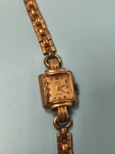 Montre femme vintage plaquée