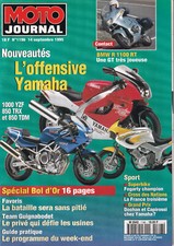 MOTO JOURNAL N°1196 YAM 1000 YZF-850 TRX-850 TDM / BMW R1100 RT / SPEC. BOL D'OR