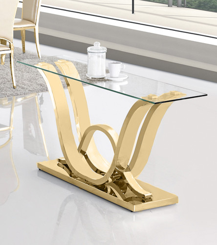 Design table console inox - design,