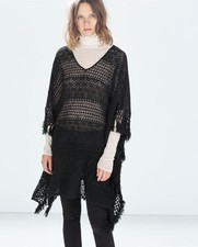 SOLD OUT PONCHO M 36 40 ZARA