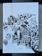 MITTON RE-CRÉATION DU SPIDEY N°26 SIGNÉE 42 x 29.5 EN PARFAIT ÉTAT