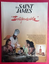 Publicité de presse: Boisson Alcoolisée Rhum SAINT JAMES Royal Ambré 1982
