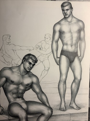 Tom finland lithograph - tom,