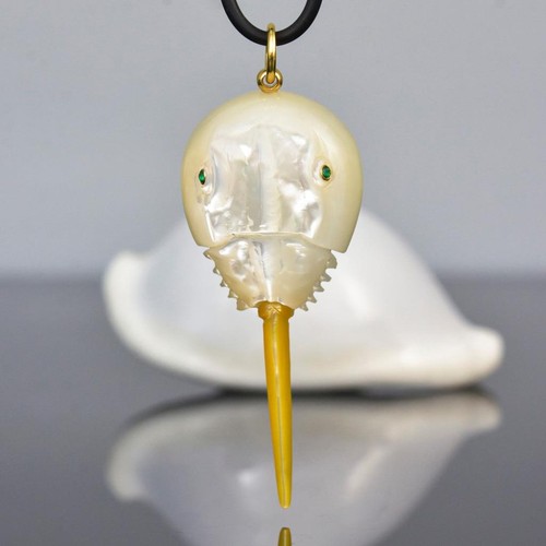 Pendentif limule mère - limule,