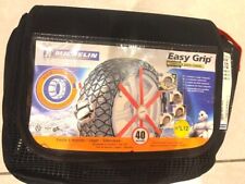 2 Chaînes neige Michelin L12 Easy Grip NEUF JAMAIS MONTE