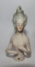 demi figurine porcelaine Half Doll porzellan Deutsches German porcelain