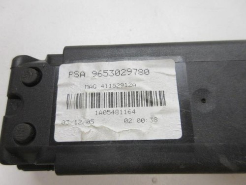 Amplificateur audio peugeot - amplificateur,