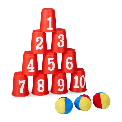 Chamboule tout enfants jeu - chamboule-tout, de