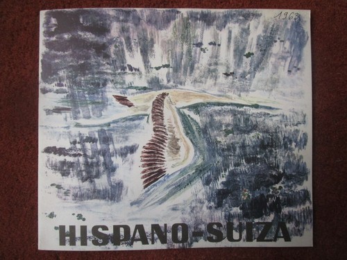 1963 brochure hispano suiza - brochure, hispano-suiza
