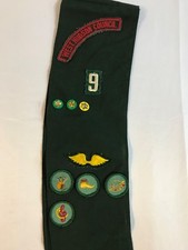 Vintage 60s Girl Scout Sash