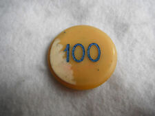 RARE ancien jeton de 100 du Casino Grand Cercle ? à déterminer C I R  / R I C