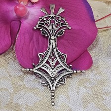 Broche Vintage Croix D'Agadès