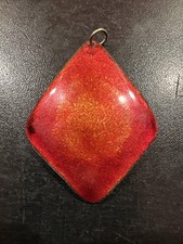 Job Rare Pendentif Emaillée