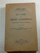 Le Code de Droit Canonique