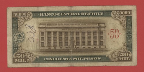 Chili escudos 50000 - chili, on