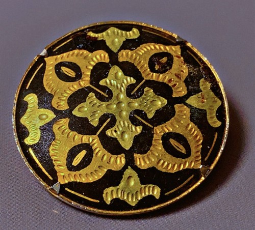 Vintage broche damascène - vintage,