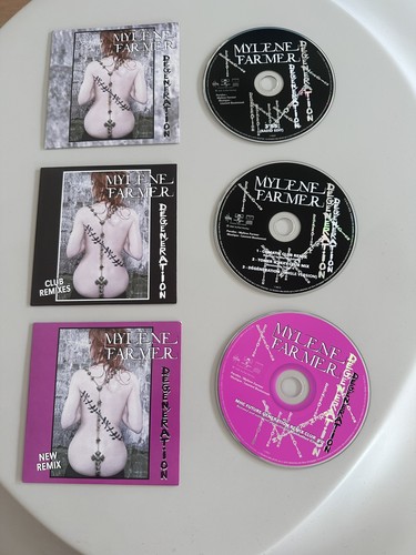 Mylène farmer trois promo - farmer, cd