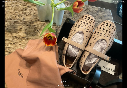 Alaia paris laser - laser, leather