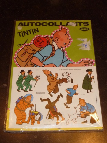 Hergé tintin autocollant - -,